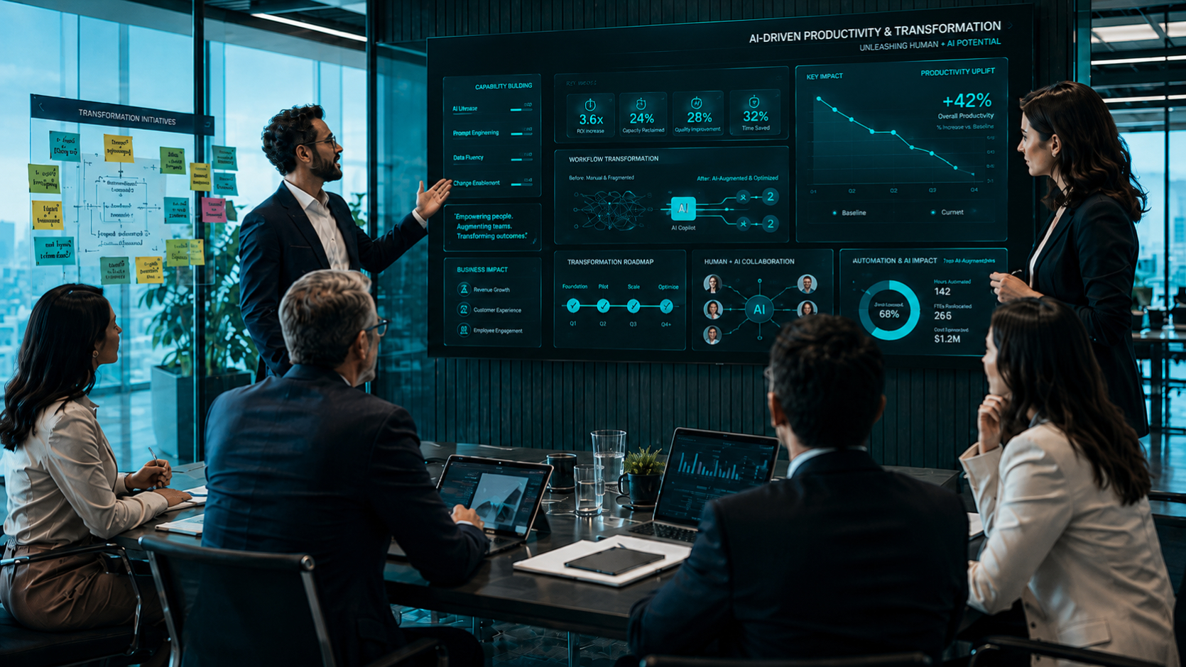 AI Productivity: Warum Technologie allein keine Produktivit&auml;t schafft