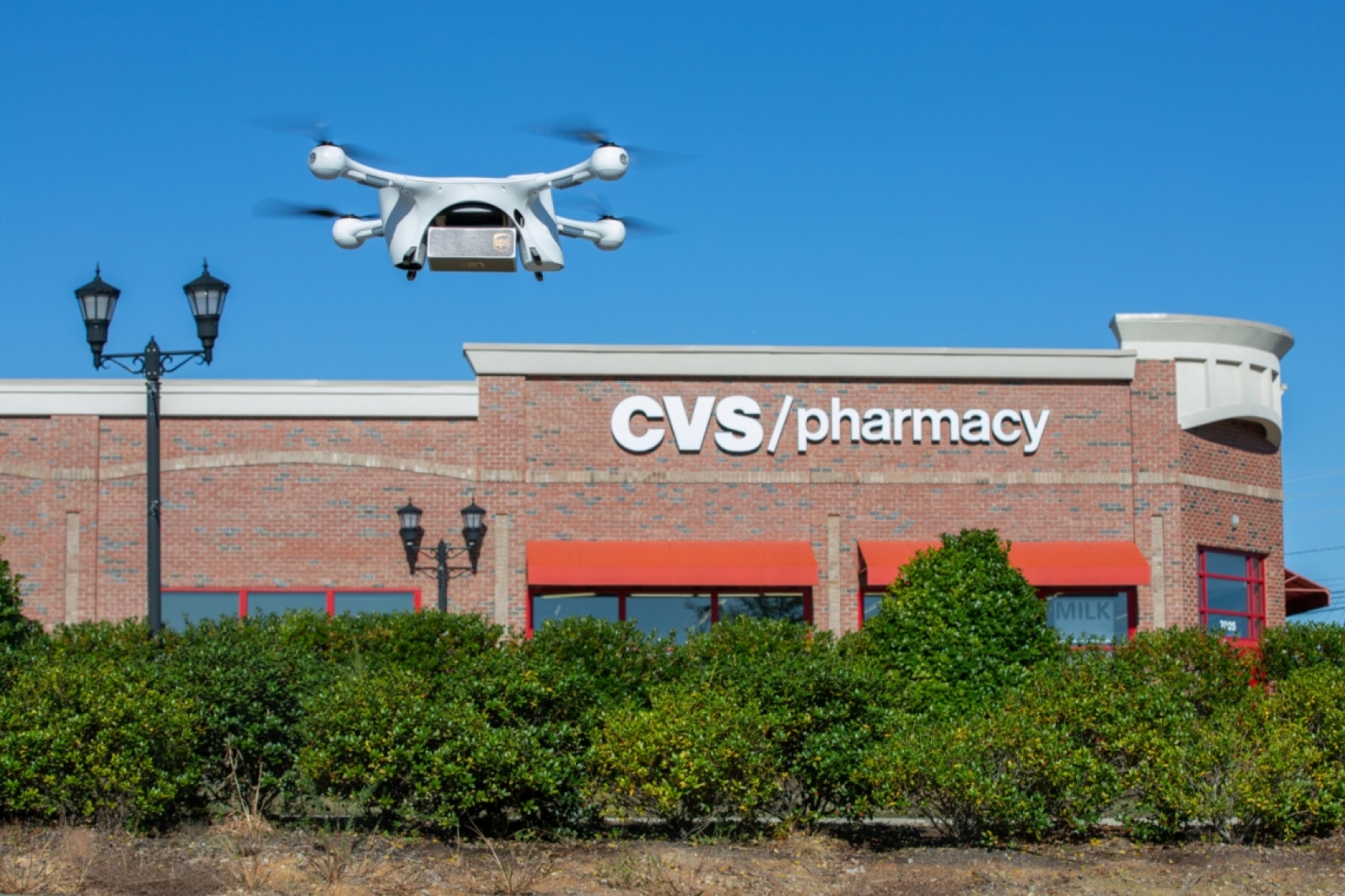 UPS AND CVS DELIVER PRESCRIPTION MEDICINE VIA DRONE TO US RESIDENTIAL CUSTOMERS FOR THE FIRST TIME